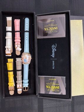 Invicta Disney Women's Watch with Pastel Interchangeable Straps